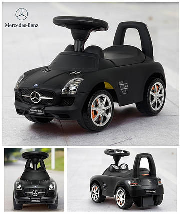 Толокар MERCEDES-BENZ чорний Z 332S-2, фото 3