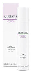 Крем з АНА-кислотами 10% JANSSEN Oily Skin AHA Face Cream 50 мл