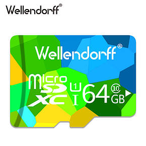 Картка пам'яті мікросд Memory card MicroSD 64 gb class 10, фото 2