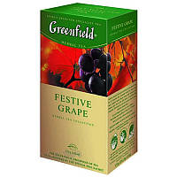 ТМ Greenfield Чай Festive Grape (Виноград) 25*2 р. 10 шт/уп