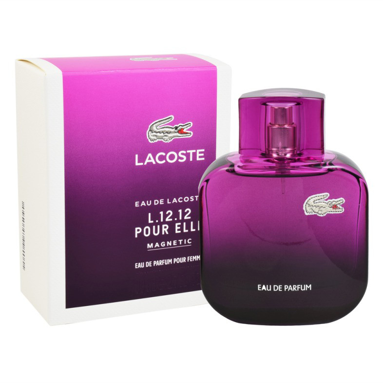 Жіноча парфумована вода Eau de Lacoste Lacoste L. 12.12 Pour Elle Magnetic (Лакост Пур Ель Магнети) 100 мл