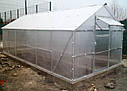 Теплиця двоскатна 4х6 під пк 4 мм преміум (15 років гарантії), фото 2