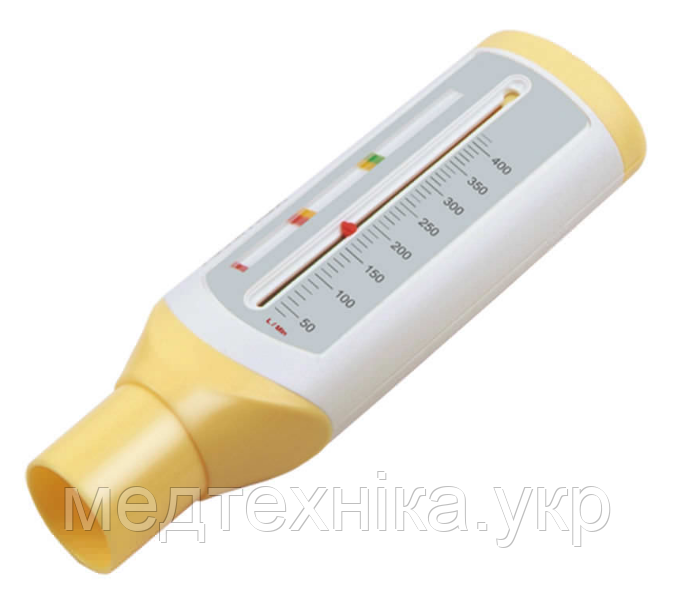 Пікфлометр ROSSMAX PF120С для вимірювання пікової швидкості видиху 50-400 л/хв, для дітей, Швейцарія