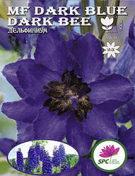 Дельфініум MF Dark Blue Dark Bee