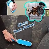 Щітка для чищення шерсті хатніх тварин з одягу, меблів, фото 8