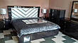 Спальня в сучасному стилі глянцева ALICANTE (Аліканте) Sof, колір сірий горіх (ліжко з під. механізмом), фото 5