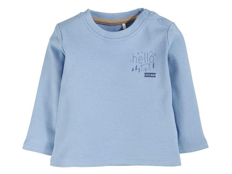 Реглан для хлопчика блакитний hello Lupilu р.62/68, 74/80, 86/92, фото 1