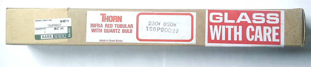 Лампа інфрачервонаRank Xerox TORN 230v-620w 126- P-90027 Kable/штырь
