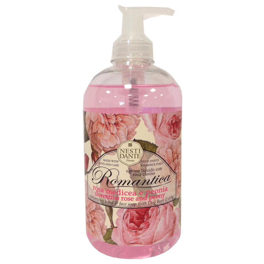 Мило рідке Романтика -Троянди і півонії 500 мл., фото 1