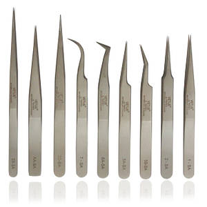 Пінцети для нарощування вій Vetus