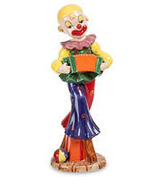 Порцелянова статуетка Клоун із гармошкою 17 см Pavone CMS - 23/41 
