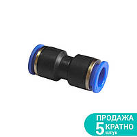 Соединение цанговое (прямое) Ø10×10мм Sigma 7026041