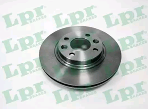 Гальмівний диск на Рено Логан 2, Сандро Степвей 2 D=258 мм/LPR R1062V