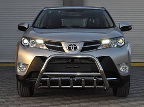 Захист переднього бампера (кенгурятник) Toyota Rav-4 2013