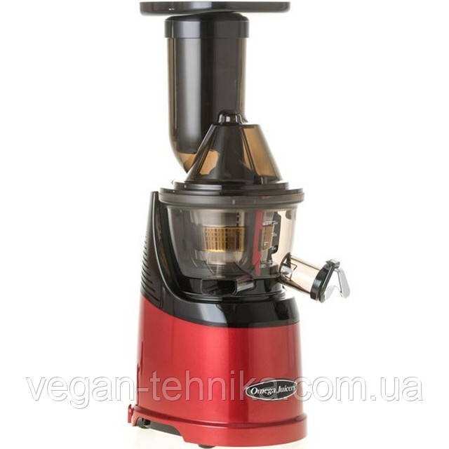 Шнековий соковитискач Omega MMV-702 Juicer MegaMouth Red