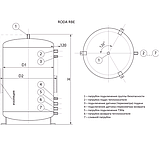 Буферна ємність «Roda» RBE-1000, фото 3