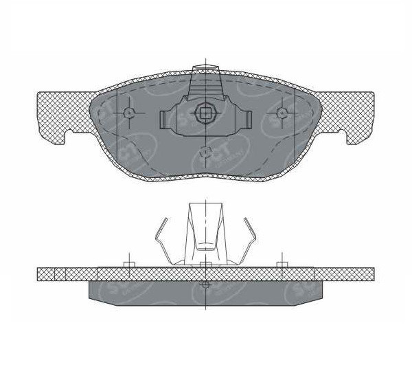 SCT Колодки SP 296