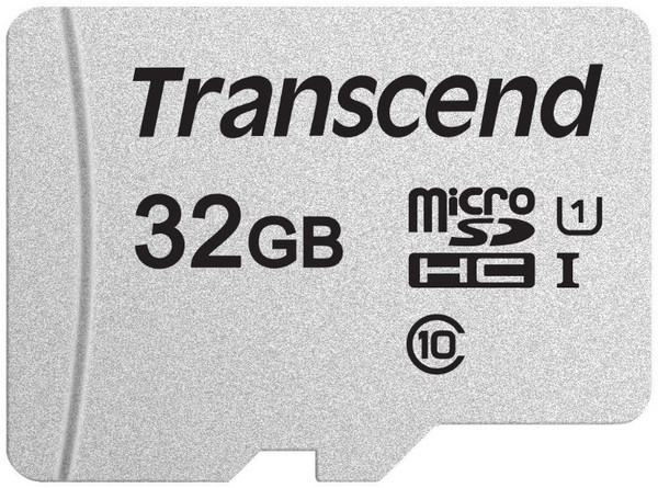 Карта пам'яті TRANSCEND microSDHC 300S 32GB UHS-I U1 без адаптера TS32GUSD300S