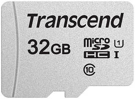 Карта пам'яті TRANSCEND microSDHC 300S 32GB UHS-I U1 без адаптера TS32GUSD300S