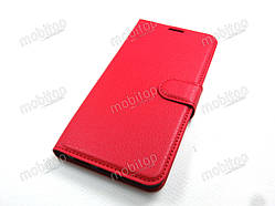 Шкіряний чохол книжка ASUS ZenFone 5 Lite ZC600KL (червоний)