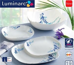 Столовий сервіз Luminarc Lotusia Lily J7126 19 предметів