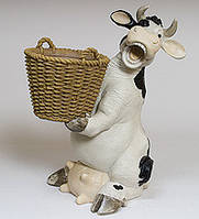 Кашпо Корова з кошиком 36 см GG-4702 LD