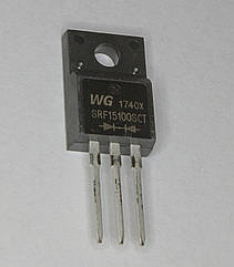 SRF15100SCT; (15A,100В)  TO-220F