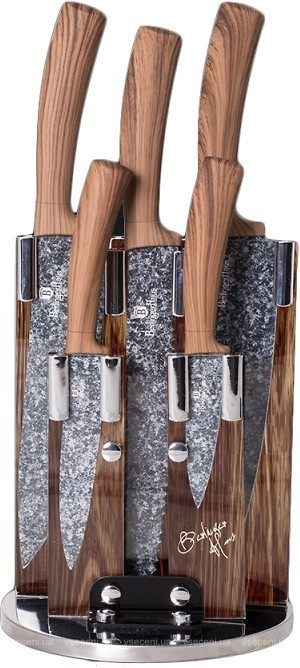 Набір ножів на підставці Berlinger Haus Forest Line 6 предметів BH-2160