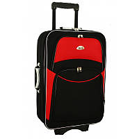 Валіза RGL 773, Маленька, 34 л Чорно-червона