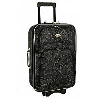 Валіза RGL 773, Маленька, 34 л Чорний візерунок