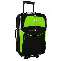 Валіза RGL 773, Маленька, 34 л Чорно-салатова