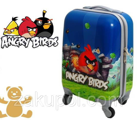 Дитяча валіза на колесах Angry Birds, фото 1