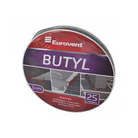 Двостороння стрічка Eurovent BUTYL 15мм × 25м