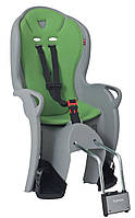 Дитяче велосипедне крісло Hamax Kiss Сіро-зелений