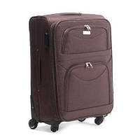 Валіза Suitcase 6802 тканинна, мала Сіра