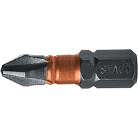 Біти 1/4" PH2х 25мм ударний 20шт.STACO