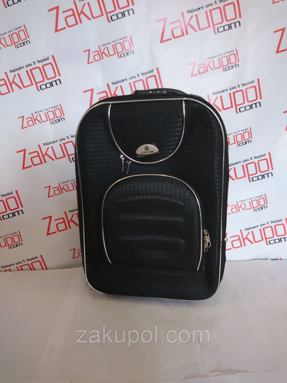 Валіза Suitcase 801 C, міні (ручна поклажа) Чорна