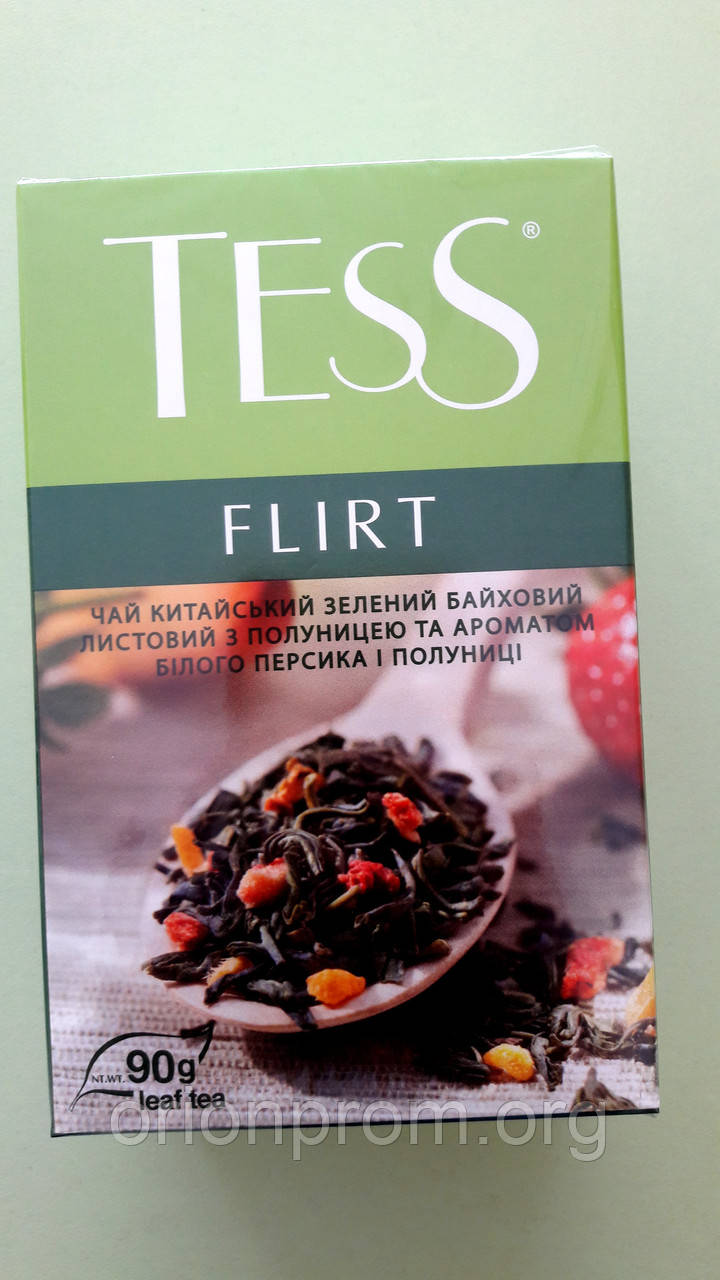 Чай Tess Flirt 90 г зелений