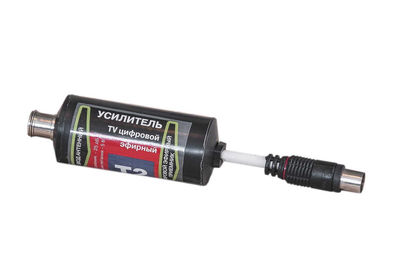 Антенний підсилювач T2 зі штекером (25 db, 5 V)