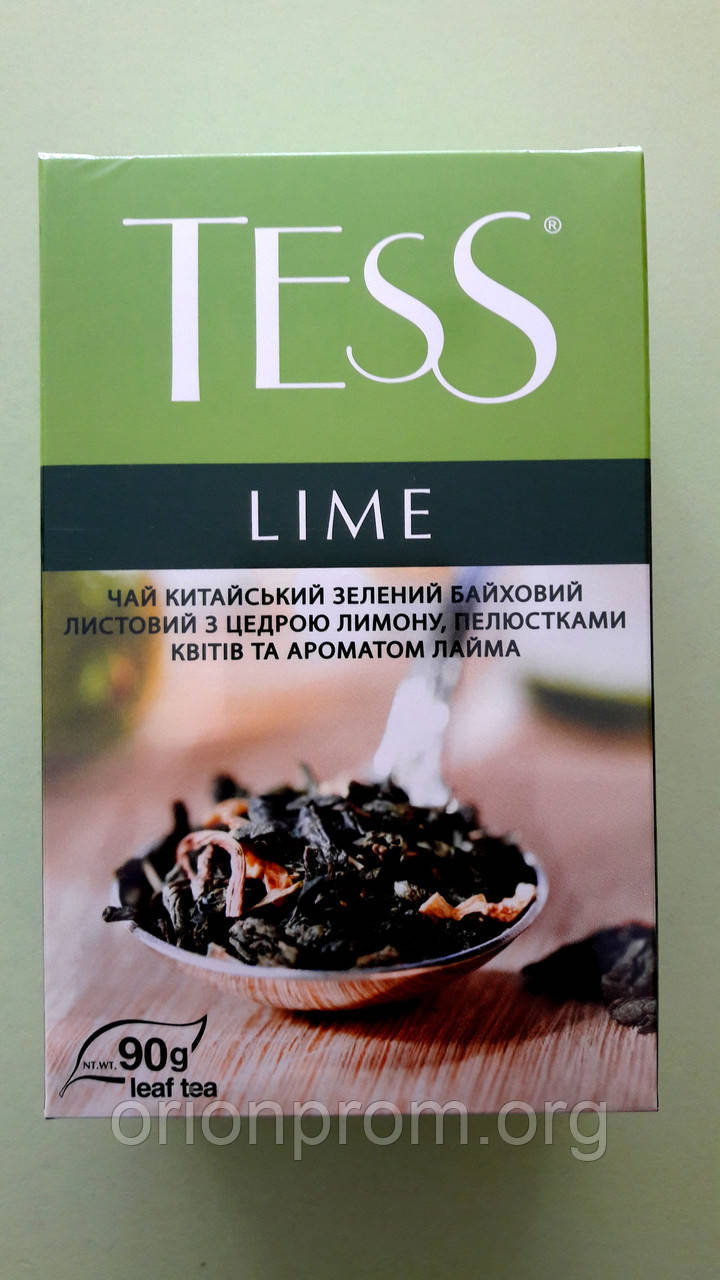 Чай Tess Lime 90 г зелений