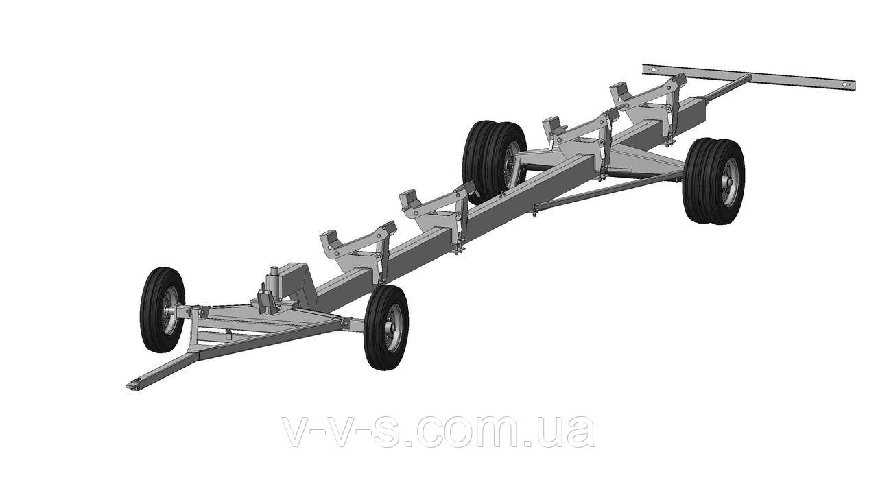 Візок для жатки CLAS SUNSPEED 9м (6-ти колесниця)