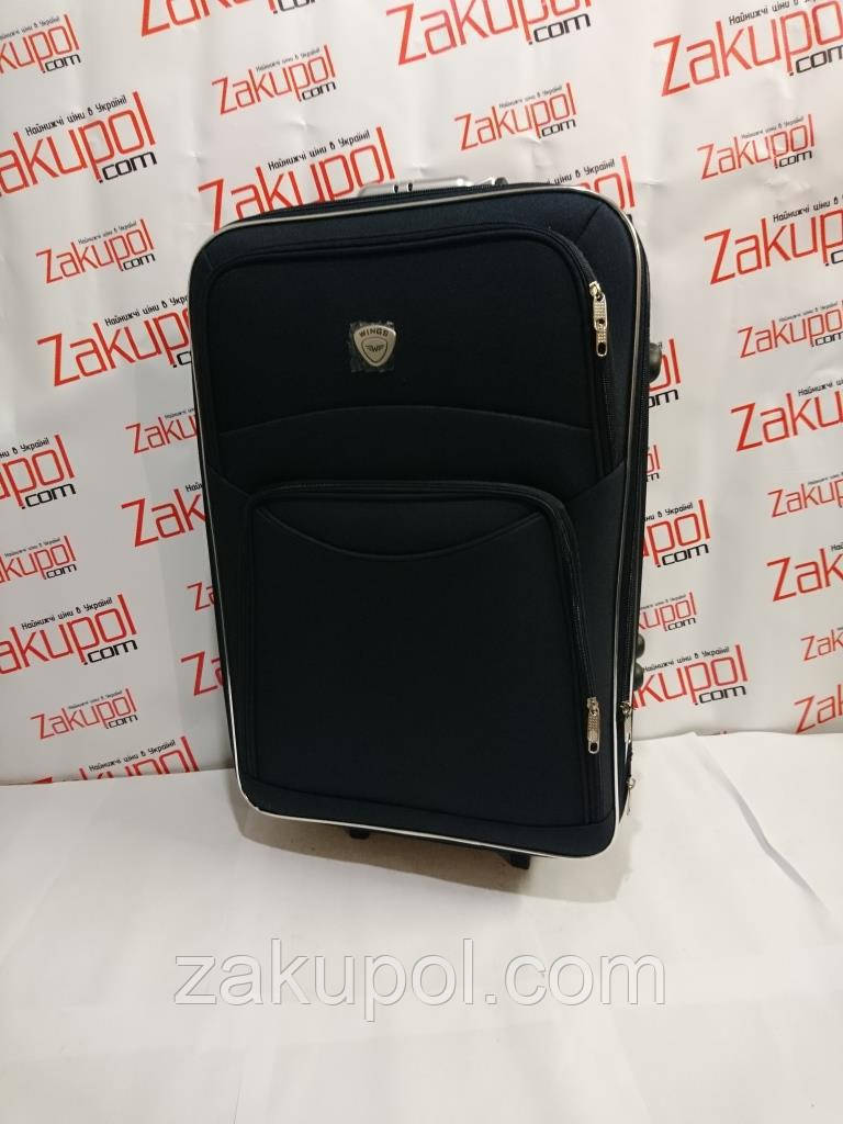 Валіза WINGS 102, Середня, 60 л Темно-синя