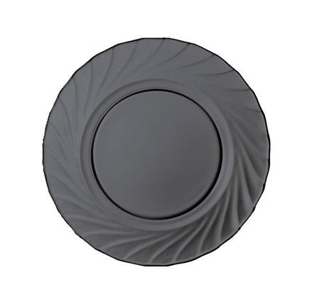 Тарілка десертна 19 см LUMINARC TRIANON GRAPHITE N5753 , фото 1