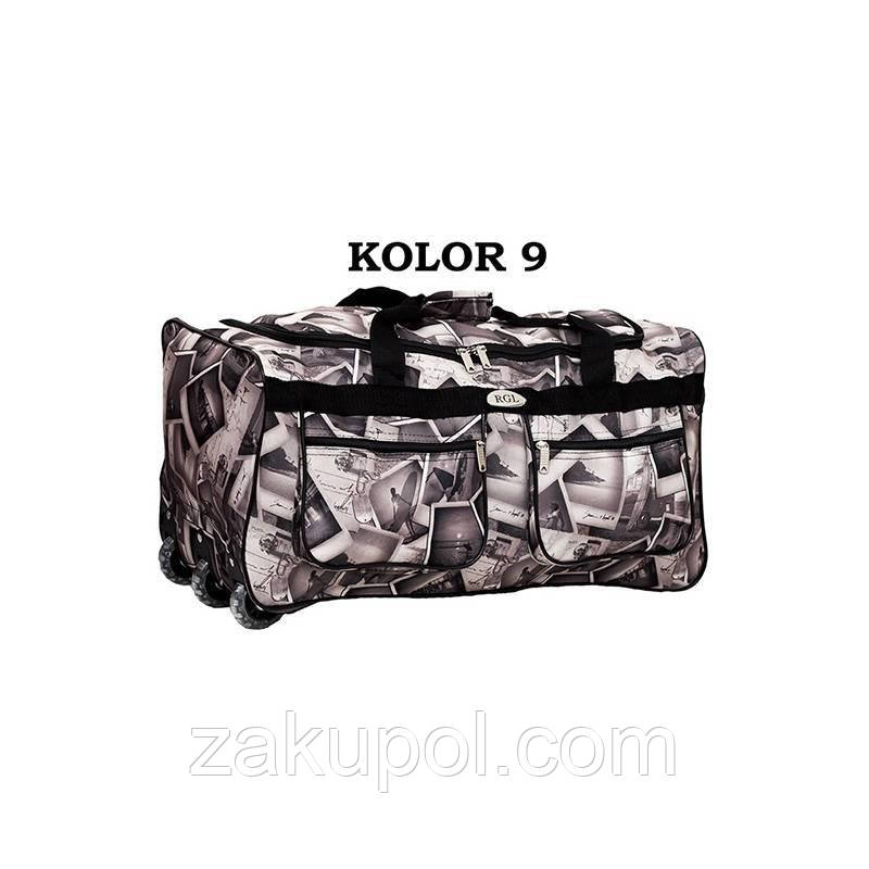 Дорожня сумка на колесах RGL A2 110 л з висувною ручкою Фото