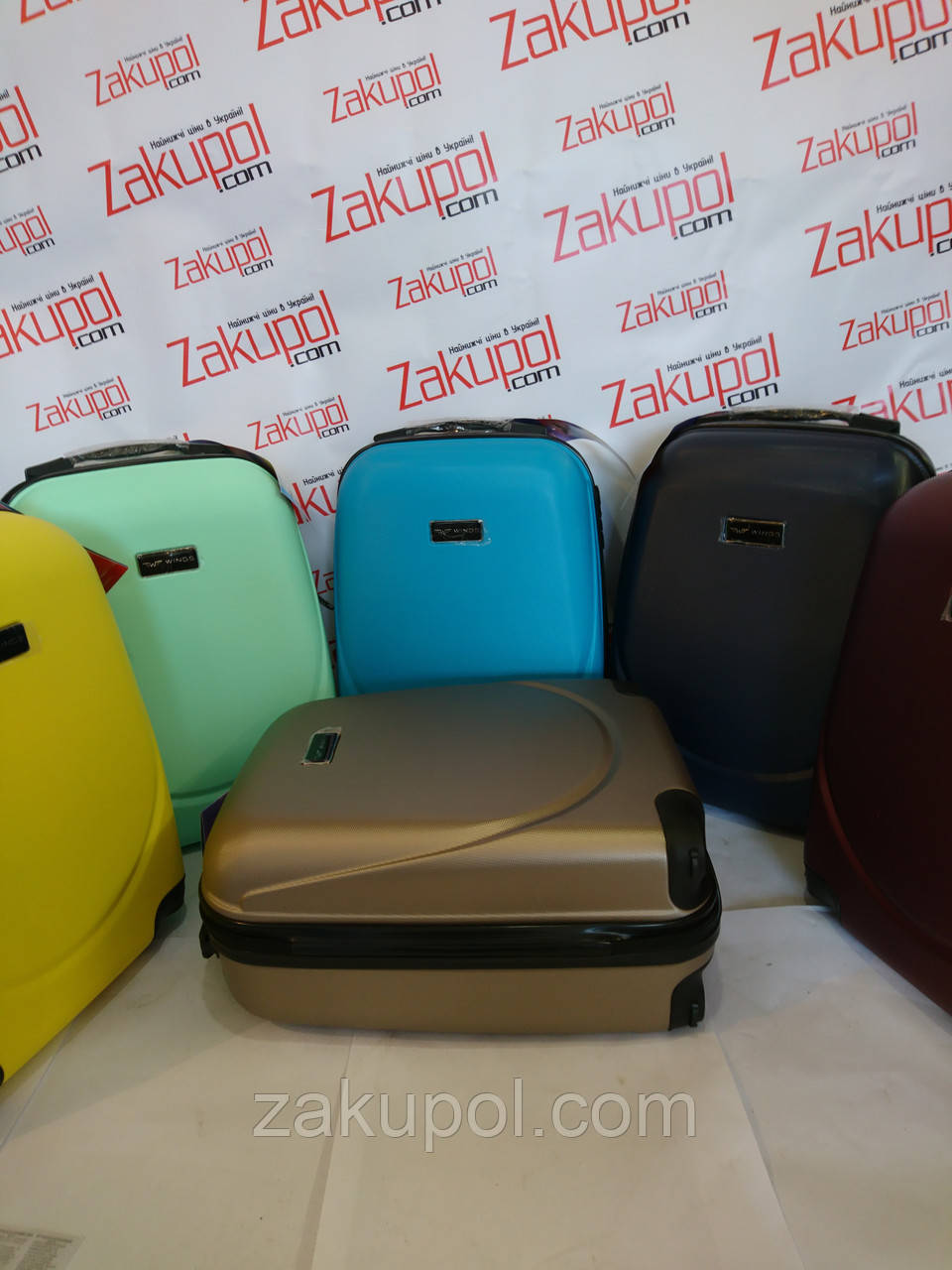 Валіза WINGS 310 АБС-пластик, міні (ручна поклажа) XS