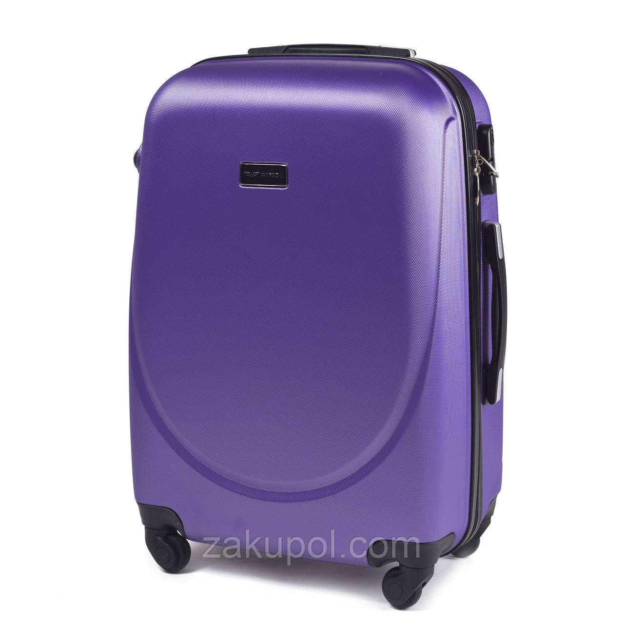 Валіза WINGS 310 АБС-пластик, міні (ручна поклажа) XS XS Фіолетова