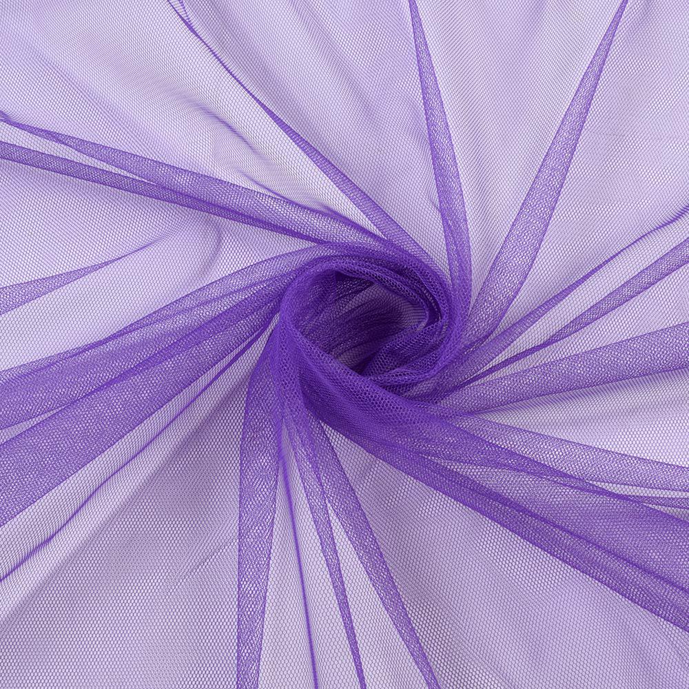 Сітка м'яка тонка фіолетова світла, ш.165