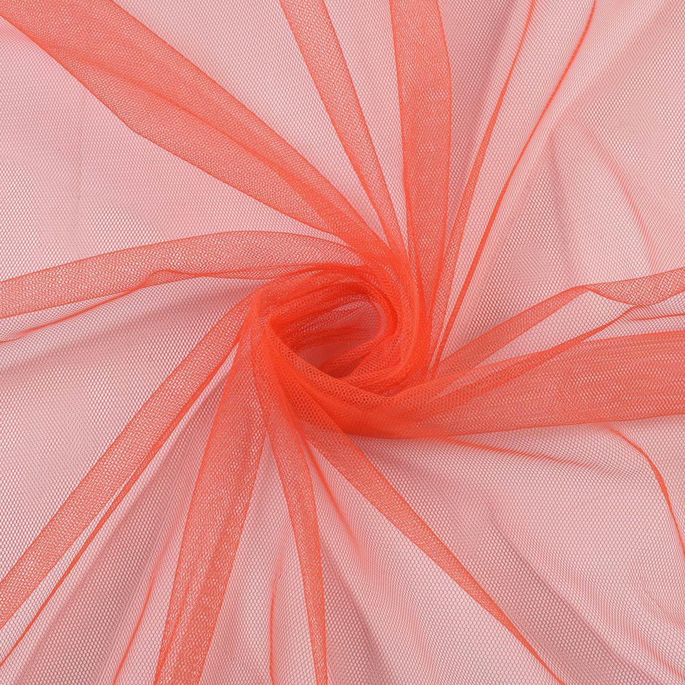 Сітка м'яка тонка морквяна, ш.165