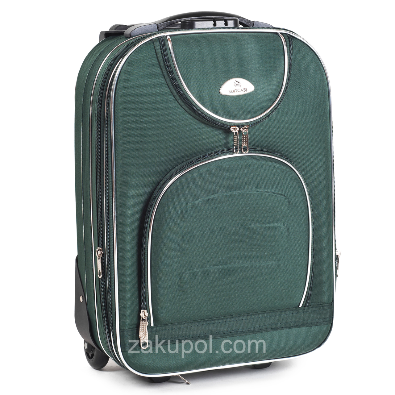 Валіза Suitcase 801 A, міні (ручна поклажа) Зелений