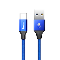 USB кабель Baseus Yiven 3A Type-C to USB, 1.2 m blue
